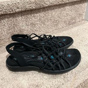 Skechers Strappy Sandals women’s size 6 black